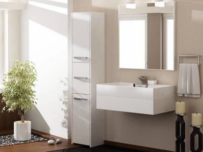 ADENA Fürdőszobabútor (fehér)