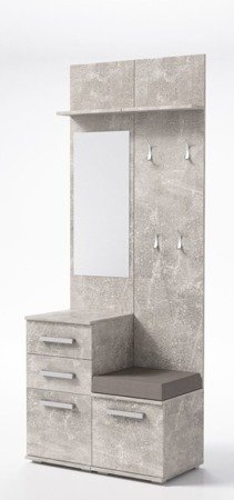 MERLIN Előszobabútor (beton)