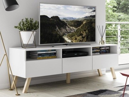 TV Asztal Astra II Fehér 150 cm