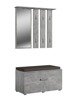 Opal előszobabútor szett (beton)
